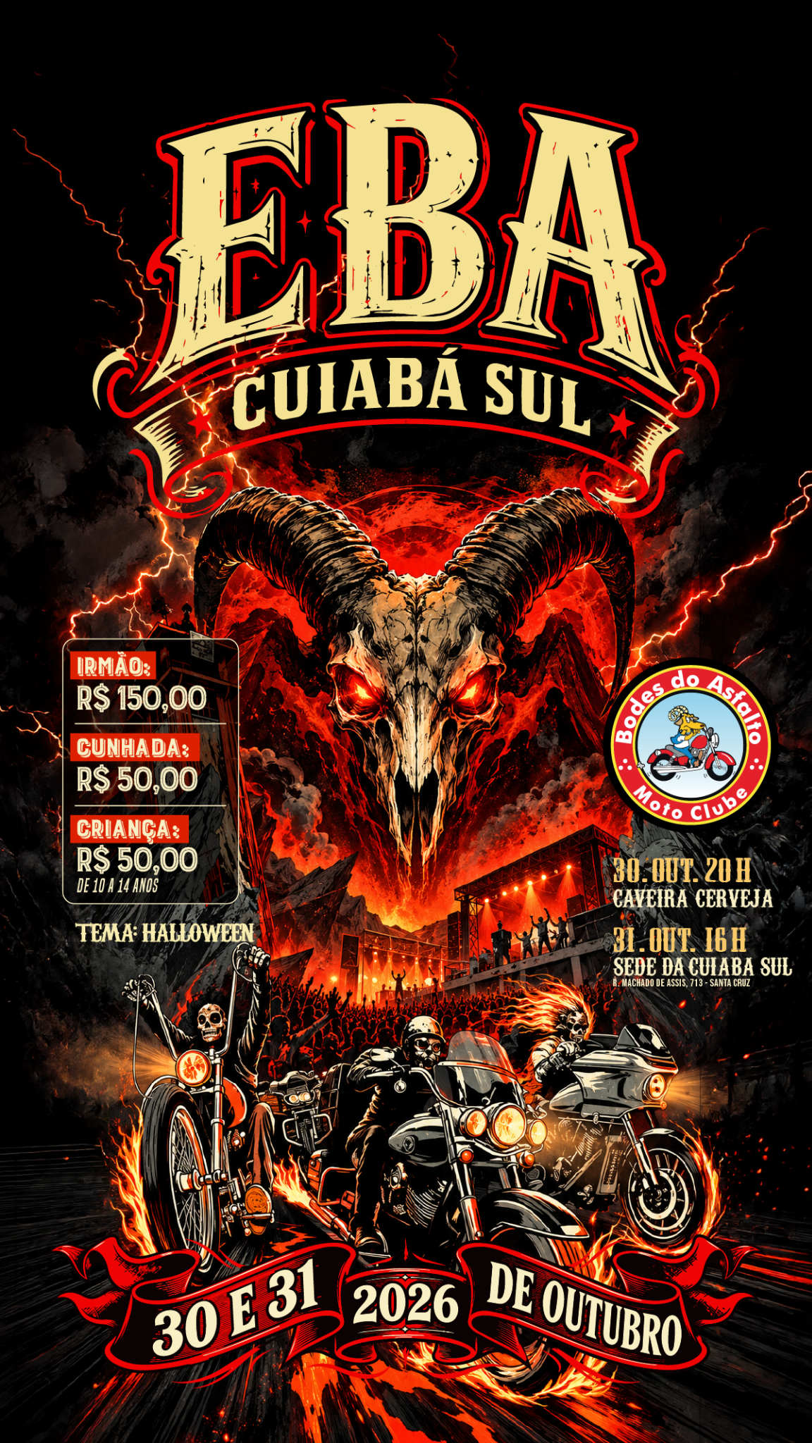 Cartaz EBA Cuiabá Sul 2026